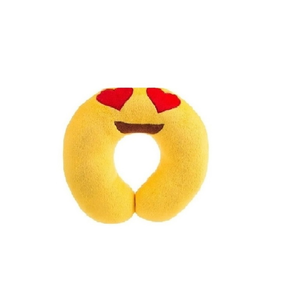 Emoji Plush Travel Neck Pillow